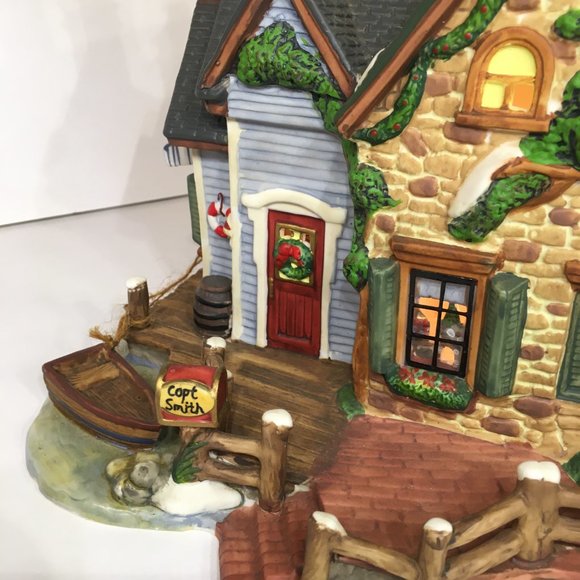 2003 Harborside Village Limited Edition Christmas House LIGHTED - Picture 11 of 16